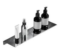 Biutimarden 30Cm Auto-Adhésif, Autocollant Étagère De Douche Mural Sus304 Acier Inoxydable Paniers De Rangement Pour Chariot De Douche Pas De Perçage Antirouille Accessoires(Chrome)