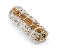 Bivea - Bâton De Sauge Blanche avec Cannelle - 1x100mm - Purification Naturelle - Arômes Chaleureux