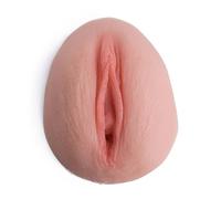 Bivea | Modèle pédagogique pour l'anatomie de la vulve | Vulve en silicone (Pêche)