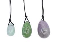 Bivea Oeufs de Yoni Fluorine Verte Lot de 3 Tailles 30 40 45 mm