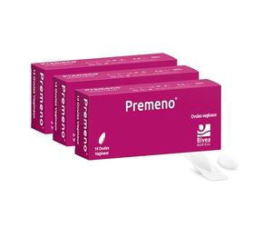 Bivea | Ovules Vaginaux Premeno | A Base D'Acide Hyaluronique | 3x14 ovules | Sécheresse intime | Enrichis en Vitamines E Et A