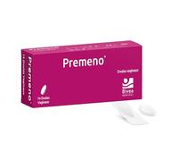 Bivea | Premeno | Ovules Vaginaux A Base D'Acide Hyaluronique | Enrichis en Vitamines E et A | Sécheresse intime | Boîte de 14 ovules