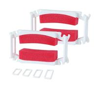 Bivea Stop-Uri - Pince Pénienne Anti-Fuites Urinaires - Mousse Confort à Mémoire de Forme - Ajustable avec 24 Barrettes - Fabriqué en France - Lot de 2