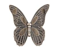BIVOO Poignée de Cuisine Papillon Vintage, 1 pièce, Meubles en Bronze Antique, Commode, tiroir, Armoire, quincaillerie de Meubles(80MM Green Bronze)