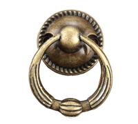 BIVOO Poignées de Traction en Anneau for tiroir de Cuisine, Placard, boîte en Bois, poignées d'armoire Vintage, Boutons de Meubles, raccords de Meubles avec vis, 1 pièce(51x38mm)