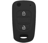 BIVVI Housse de Protection en Silicone pour e Voiture, pour Kia Picanto, pour Hyundai Verna, Support de Protection, Accessoires de Style de Voiture, Noir