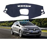 BIVVI Housse de Tableau de Bord,pour Renault Megane 3 III MK3 2008~2015 Coupe CC GT 2012 2013 2014.,All Black,Wheel on The Left Tapis de Tableau de Bord Protection Solaire Accessoires