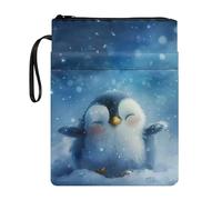 Bivxisrvo Housse de protection en toile avec rembourrage en coton pour livres de poche et couvertures rigides, idéale pour les amateurs de livres, 29 x 22,9 cm, s'adapte à la plupart des tailles de