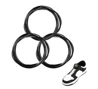 BIVYAX 3 Paires de Lacets de Rechange pour Système BOA, Lacets en Câble Métallique Flexible 100cm en Noir, lacets boa Installation Facile sans Outil pour un Maintien Sécurisé