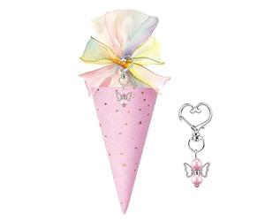 BIVYAX Sac cadeau école pour Premier jour d'école, Cône d'école original pour garçons et filles, petit sac pour fournitures scolaires
