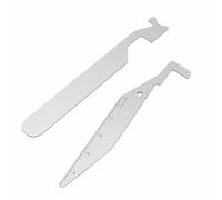BIVYAX Set d’Outils d‘Ouverture de Porte, Crochet et Glissière en Acier à Ressort, ouverture porte Outil de Secours Compact pour Maison et Voiture, Manipulation Facile,pour Débutants et Professionnels