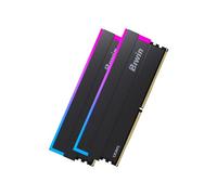 BIWIN Black Opal DW100 Mémoire RAM DDR5 RGB 32 Go (2 x 16 Go) 8200 MHz CL36 pour Ordinateur Portable XMP 3.0 AMD Expo Compatible Intel XMP (Uniquement pour Z890) Noir