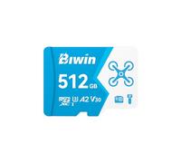 Biwin MS160 Carte Micro SD 512 Go, Carte Micro SDXC pour Nintendo Switch, UHS-I U3/V30 A2, jusqu'à 160 Mo/s, Carte mémoire Haute Vitesse pour NS Gaming/GoPro/Dash Cam/Action Camera