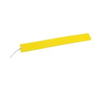 Biwwubik 1 PCS Bande Jaune Longue Bande de Coton Cellulose de Bois Bande Absorbante de Lavabo Blocage de l' Éponge Évier de Cuisine Bandes de Coton Absorbant 58,5 x 7 cm