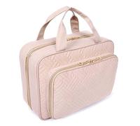 Biwwubik 1 Trousse à Cosmétiques pour Femme, Trousse de Toilette Suspendue pour Salle de Bain, Trousse de Maquillage Imperméable en PVC Épais, Trousse de Voyage pour Cosmétiques