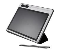 Biwwubik 10 Business Tableau d'écriture avec étui de protection Tablette à Dessin LCD Tableau Enfant Peint à la Main pour Étudiant