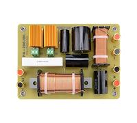 Biwwubik 400 W Audio Crossover Tweeter Haut-parleur de basses Crossover Diviseur de fréquence 2 voies Filtre de scène pour haut-parleur de 15 pouces