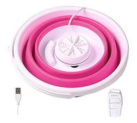 Biwwubik Bac à linge pliable - Mini machine à laver - Pour le camping à - 5 V