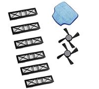 Biwwubik Brosses latérales de filtre HEPA pour D3 D4 D5 D6 D7 D70 D75 D80 D85 Botvac 75E 80 85 pièces filtrantes