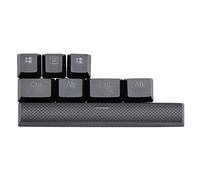 Biwwubik Capuchons de touches PBT pour K65 K70 K95 pour G710 + clavier de mécanique, capuchons pour Cherry MX (noir)