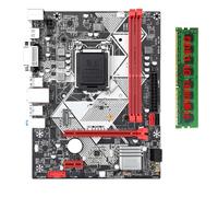 Biwwubik Carte mère de bureau B75-H avec 1 x DDR3 1600 MHz 4G RAM LGA 1155 pour CPU I3 I5 I7 USB 3.0 SATA 3.0 Compatible jusqu'à 16 Go