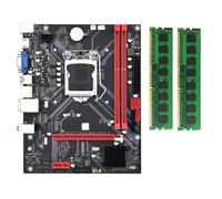 Biwwubik Carte mère de bureau B85M VHL avec 2 x DDR3 1600 MHz 8 Go RAM LGA 1155 pour CPU I3 I5 I7 USB 3.0 SATA 3.0 Compatible jusqu'à 16 Go