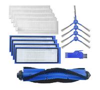 Biwwubik Compatible avec les accessoires de robot Kehr L70, brosse principale, brosse latérale, chiffon de serpillère, éléments filtrants HEPA