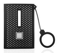 Biwwubik Étui de protection en silicone pour disques durs SSD externes T7