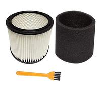 Biwwubik Filtre en mousse pour magasin Vac 9030400, 90304, 903-04-00 90350, pour la plupart des ventouses humides et sèches 5 gallons