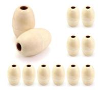 Biwwubik Flotteur d' ovale 12 pièces 1/2 trou en plastique 3,5 x 5,5 pour piscines, cordes de ski nautique, lignes d'ancrage