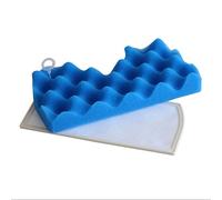 Biwwubik Lot de 2 filtres + 2 filtres en coton pour aspirateur série Cup Sc65/66/67/68