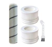 Biwwubik Lot de 4 accessoires pour aspirateur, rouleaux, brosses, filtres, pour aspirateur sans 1C