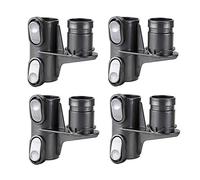 Biwwubik Lot de 4 têtes de support pour brosses d'aspirateur DC58 DC59 DC62 V6 DC35 DC45