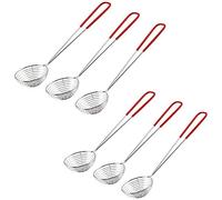 Biwwubik Lot de 6 passoires à thé en acier inoxydable avec passoire en acier inoxydable