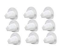 Biwwubik Lot de 9 filtres à vide manuels pour le filtre VF110, pour aspirateur CHV1410L, CHV1210, CHV1410, CHV1510, etc.