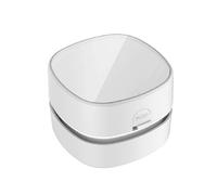 Biwwubik Mini aspirateur de table avec piles AA - Haute puissance d'aspiration - - Pour bureau, tiroir, plan de travail - Facile à utiliser