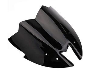 Biwwubik Pare-brise de moto Pare-vent Double bulle pour Z800 / Zr800 2013 2014 2015 Accessoires de moto