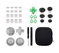 Biwwubik Pour ContrôLeur de Boutons Touches PoignéE Capuchon Couvercle Console de Accessoires ABXY D-Pad Remplacement