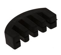 Biwwubik Sourdine en caoutchouc noir pour le Violon d'acoustique electrique