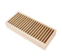 Biwwubik Support pour bandeau, boîte de présentation pour serre-tête, organisateur de rangement de en bois pour filles, support pour présentation de serre-tête