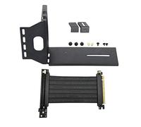 Biwwubik Support vertical pour carte graphique avec câble d'extension PCI - GPU fixe PCI-E - Support vertical intégré