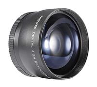 Biwwubik Téléobjectif 2X 58 mm pour 18-55 mm