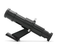Biwwubik Télescope astronomique pour Finderscope optique avec support de visière, réticule noir, pas de monoculaire 5X24