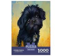 Bixiong Chien Puzzle 1000 Pièces Educa Jouet en Bois Jeu D'Intelligence Décoration Intérieure Jeu Éduchatif Challenge Toy Adultes Et Enfants À Partir De 14 Ans 70x50cm/1000pcs