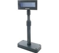 Bixolon BCD-2000, noir, RS232 afficheur client, 2x20 caractères (LCD), RS232, émulation : ESC/POS, incl : Adaptateur secteur, câble d'alimentation, grand pied, couleur : noir (BCD-2000DSG)