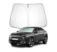 BIXUAN C4 2024 Pare-soleil compatible avec Citroën C4 E-C4 2022-2025 pour E-C4 2025, protection contre le vent pour pare-brise, bloque les UV, pliable