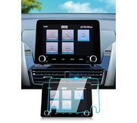 BIXUAN Eclipse 2024 Film de protection d'écran de Navigation 8" compatible avec Mitsubishi Eclipse Cross 2020-2023 2024 Film de protection d'écran transparent 9H Film de protection trempé Gla Navi