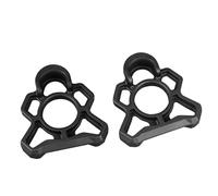 Biycles Pédales plates Convertisseur de pédales haute résistance Plate-forme Adaptateurs pour une meilleure prise en main et sécurité sur divers terrains Adaptateurs de VTT