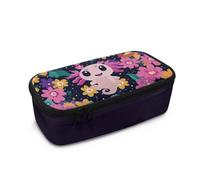 Biyejit Axolotl Trousse à crayons de grande capacité avec poignée légère pour adolescentes, étudiants, école, adultes, fournitures de bureau, Axolotl, Taille unique, Organiseur de sac