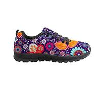 Biyejit bohème Motif Gym Sport athlétique Chaussures de Course à Lacets Baskets pour Femmes Hommes Cadeaux Chaussures de Tennis antidérapantes